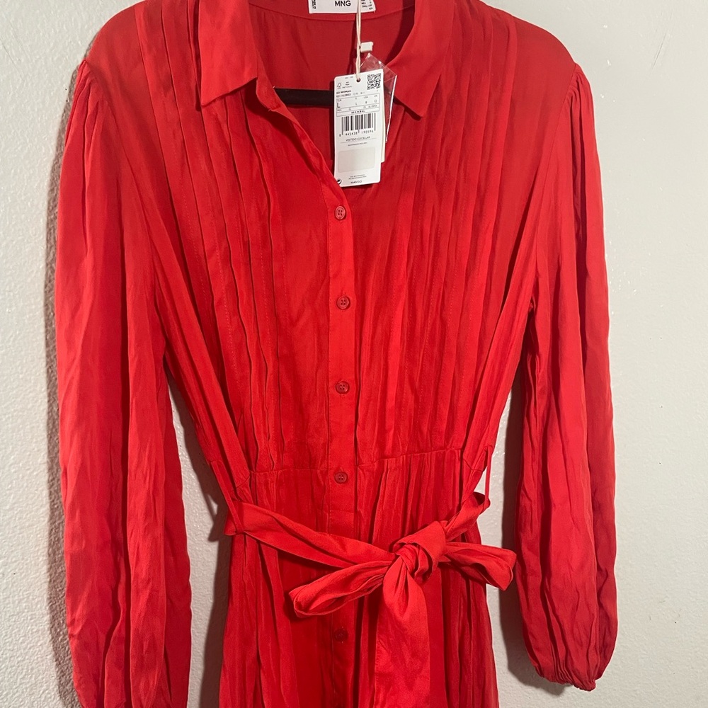 Mango dress size large. please read description